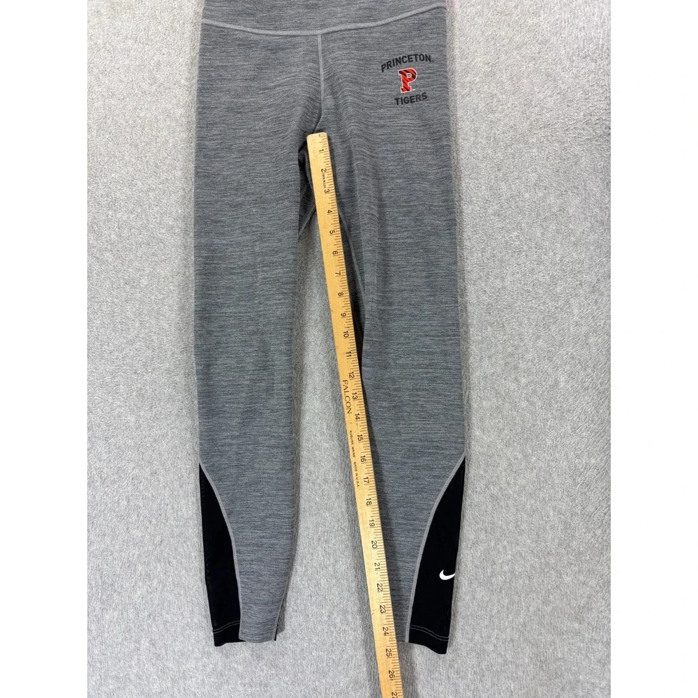 Princeton Tigers Nike Dri Fit Campus Compression Leggings (Women's‎ XS) Gray